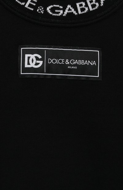 Хлопковый свитшот DOLCE & GABBANA, арт. L4JWHZ/G7M4G/8-12+, фото 3