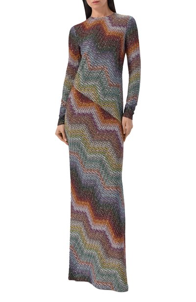 Платье с отделкой пайетками MISSONI, арт. DS26SG04/BC005Y, фото 2