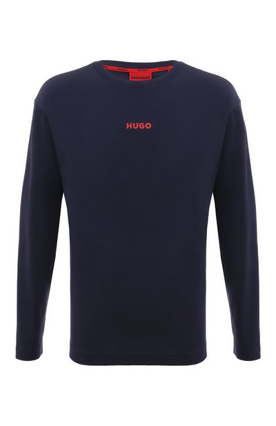 Мужская хлопковый лонгслив HUGO, арт. 50502399