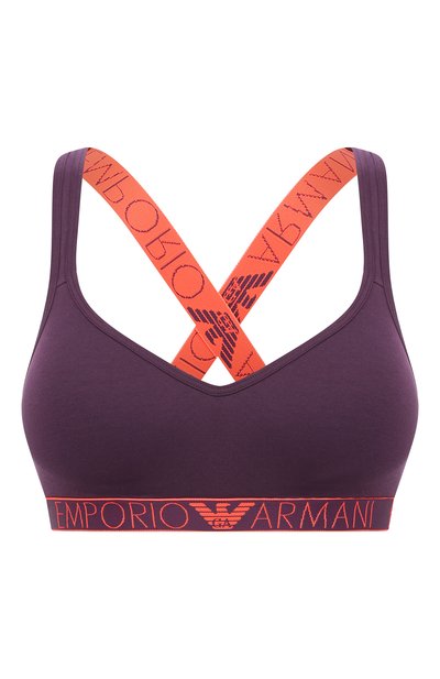 Хлопковый бюстгальтер EMPORIO ARMANI, ар т. 163995/0A317, фото 1