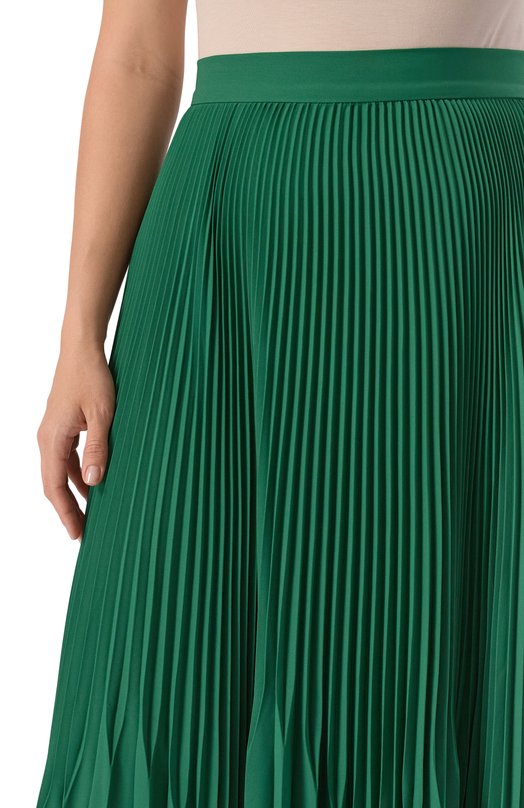 Плиссированная юбка Max Mara Studio TIM0TE0 Зелёный  TIM0TE0 Фото 5