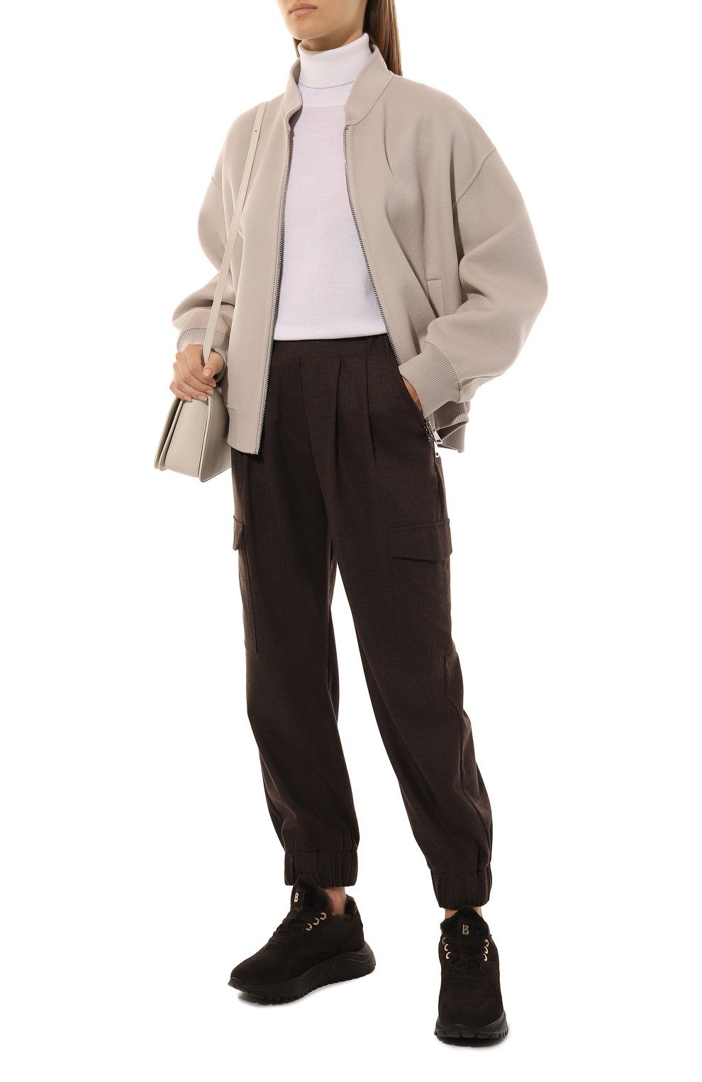 Джоггеры из шерсти и кашемира GRAN SASSO, арт. 76258/58800, фото 2