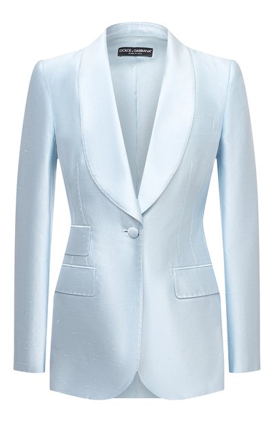 Женский шелковый жакет DOLCE & GABBANA, арт. F29FLT/FU1L5