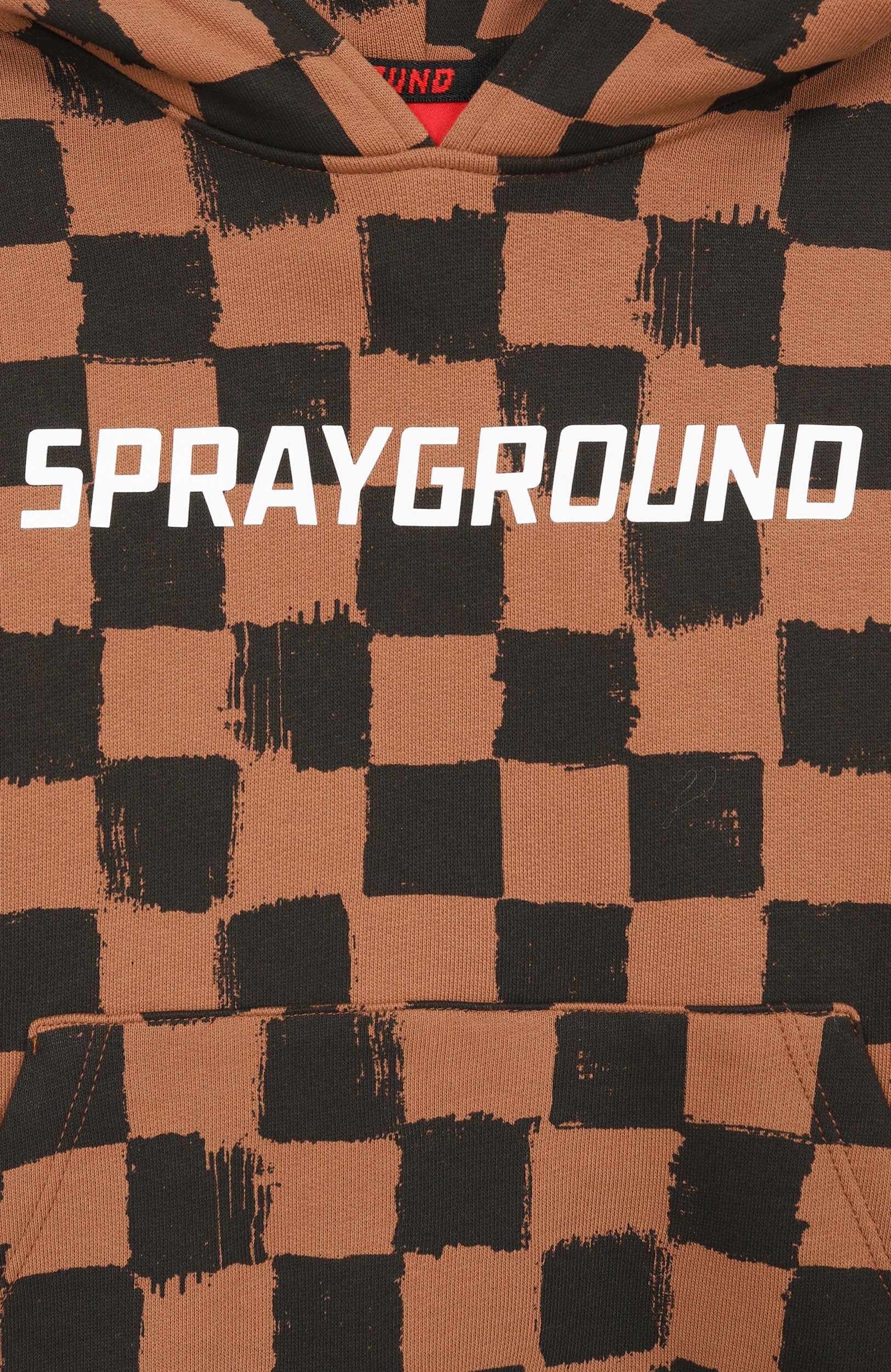 Хлопковое худи SPRAYGROUND, арт. SPY1356G/HEAD SHARK H00DIE, фото 3