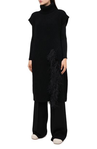 Жилет из шерсти и кашемира VALENTINO, арт. UB3KCB495QK, фото 3