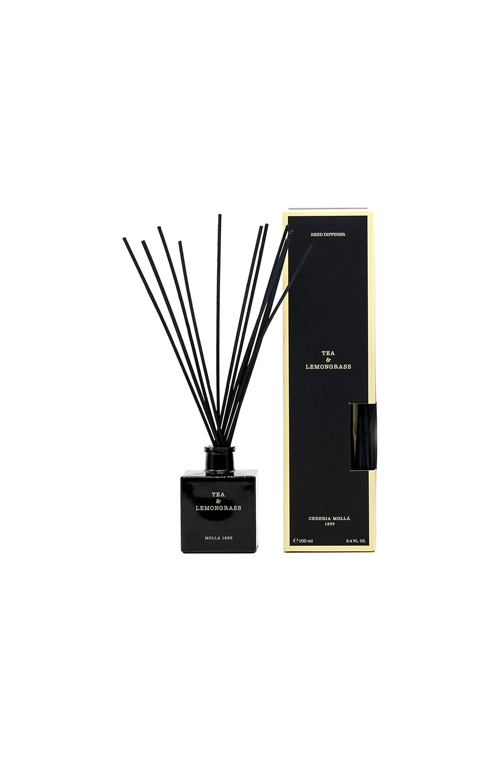 Диффузор с палочками tea & lemongrass (100ml) CERERIA MOLLA 1899, арт. 8424405013144, фото 1