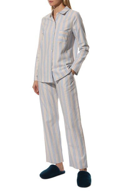 Хлопковая рубашка HANRO, арт. 076484, фото 2