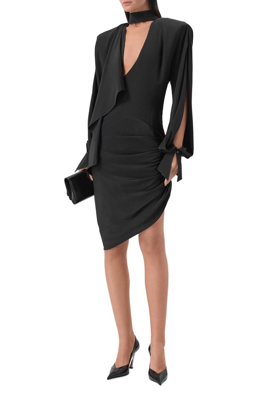 Платье Mugler 25F1R01759385 Чёрный  25F1R01759385 Фото 2