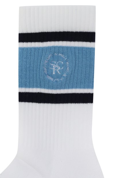 Хлопковые носки SPORTY AND RICH, арт. AC068620305WH01, фото 2