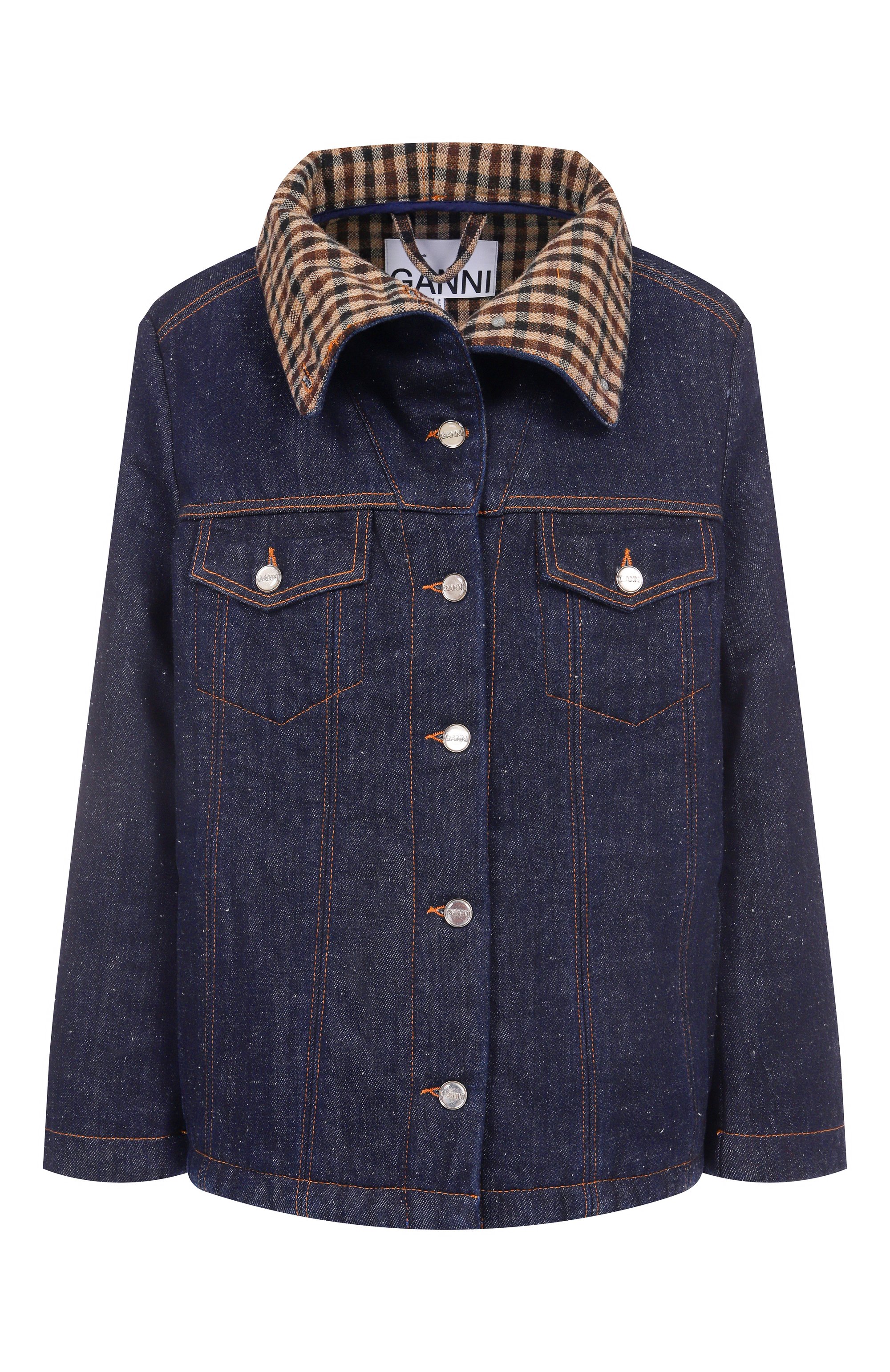 Джинсовая куртка GANNI, арт. J1766, фото 1