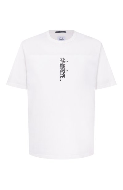 Мужская хлопковая футболка C.P. COMPANY, арт. 19CLTS057A006370W