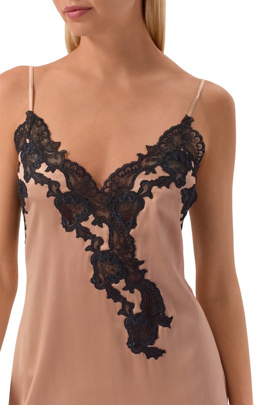 Шелковая сорочка C.alla DV0320 S0 Бежевый  DV0320 S0 Фото 4