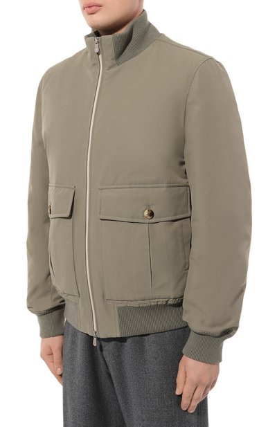 Утепленный бомбер BRUNELLO CUCINELLI, арт. MY4196884, фото 3
