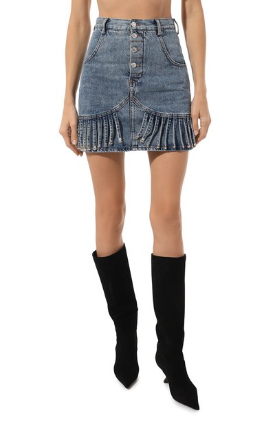 Джинсовая юбка M05CH1NO JEANS, арт. 232K2/A0106/8736, фото 3