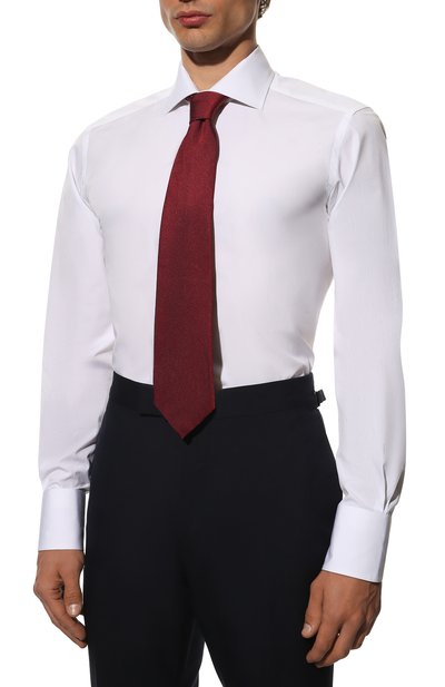 Хлопковая сорочка TOM FORD, арт. QFT000/94S3AX, фото 4