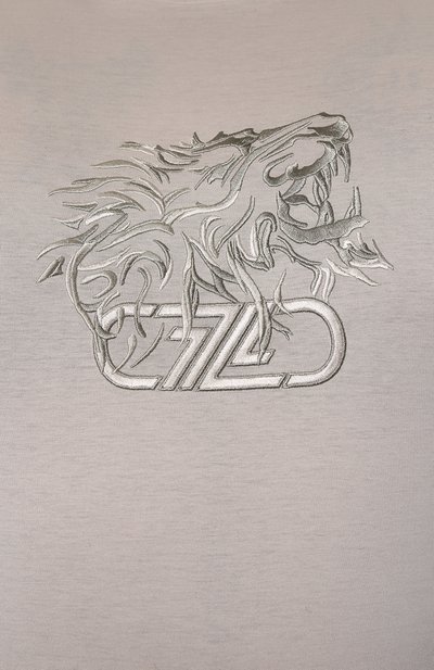 Хлопковая футболка ZILLI, арт. MBZ-NT580-LE0N1/MC01/62-64, фото 5