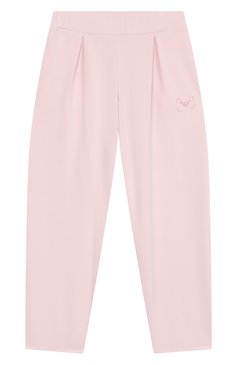 Детская комплект из толстовки и брюк EMPORIO ARMANI светло-розового цвета, арт. EG000207/AF13571 | Фото 5 (Материал внешний: Синтетический материал; Рукава: Длинные; Девочки Кросс-КТ: Костюмы-спорт; Автоматизация состава: Проставлено; Автоматизация ТО: Проставлено; Ростовка одежда: 4 года | 104 см, 6 лет | 116 см, 8 лет | 128 см, 10 - 11 лет | 140 - 146см, 13 - 15 лет | 158 см, 16 лет | 164 см)
