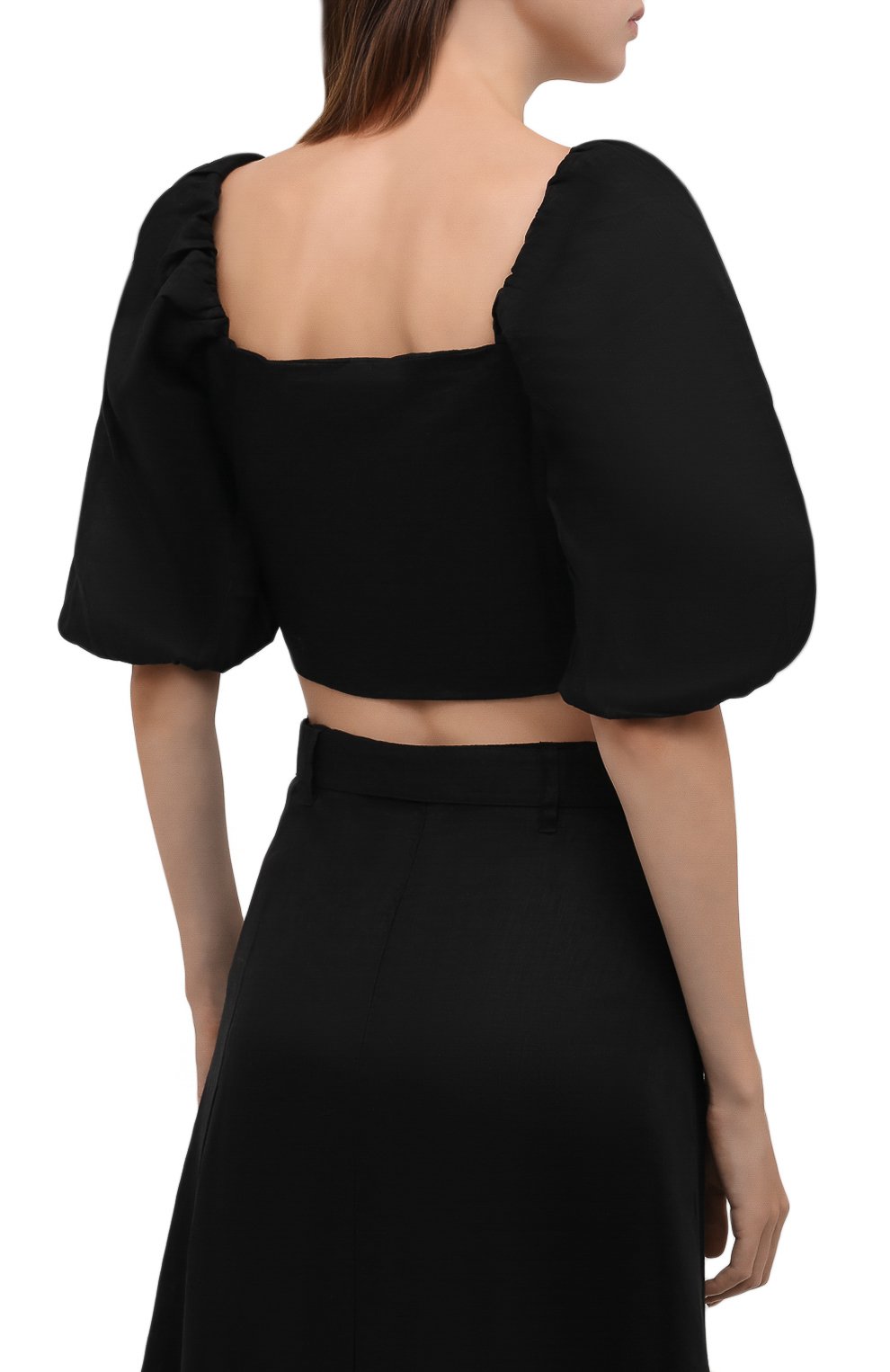 Льняной топ FAITHFULL THE BRAND, арт. FF1670-BLK, фото 4