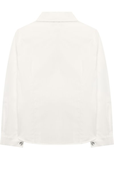 Хлопковая блуза с декоративным воротником CAF, арт. 30-P0/9A-11A, фото 2