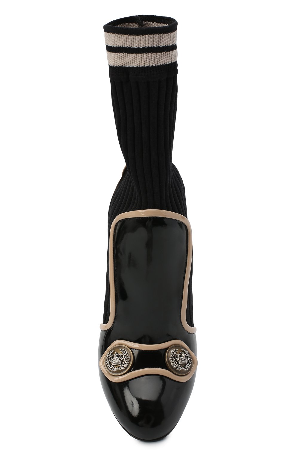 Комбинированные ботильоны vally DOLCE & GABBANA, арт. CT0623/AJ853, фото 5