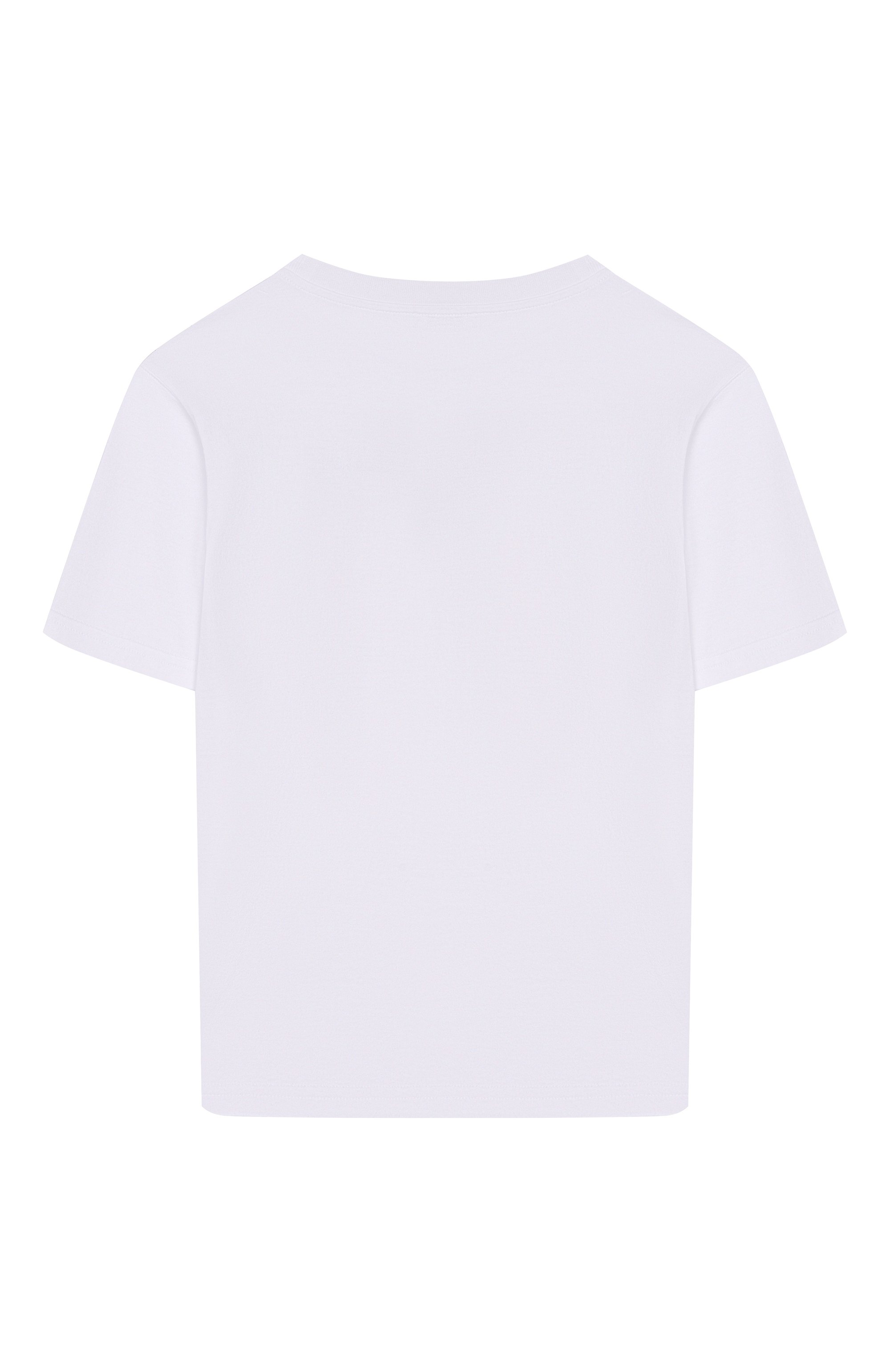 Хлопковая футболка DOLCE & GABBANA, арт. L4JTHU/G7PBN/8-12+, фото 2