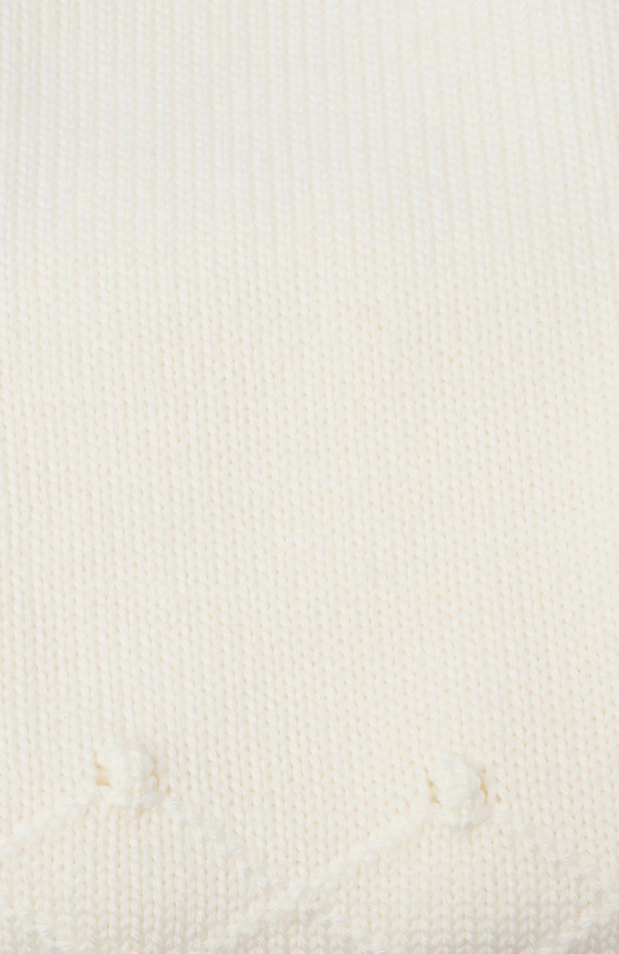 Шерстяное одеяло BABY T молочного цвета по цене 20850 руб., арт. 25AI132C0, фото 2 Шерстяное одеяло BABY T, арт. 25AI132C0, фото 2