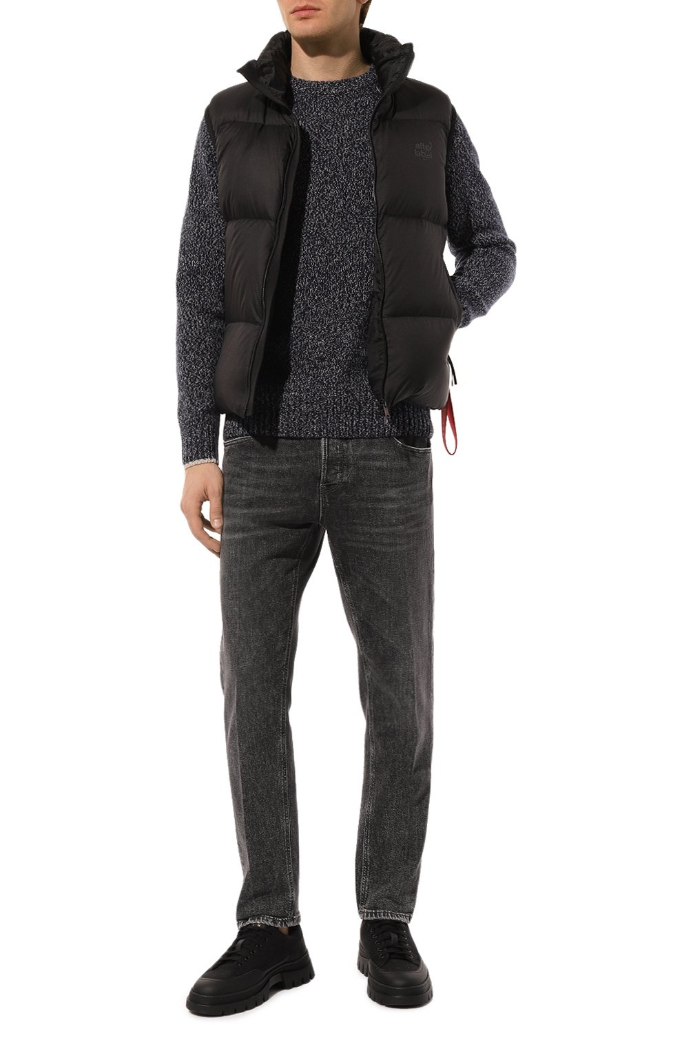 Пуховый жилет AFTER LABEL черного цвета по цене 48450 руб., арт. ANAPA/N061, фото 2 Пуховый жилет AFTER LABEL, арт. ANAPA/N061, фото 2