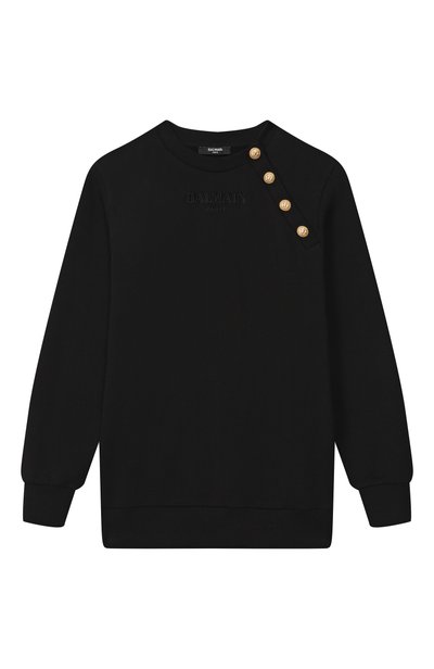 Хлопковый свитшот BALMAIN, арт. BZ4I10