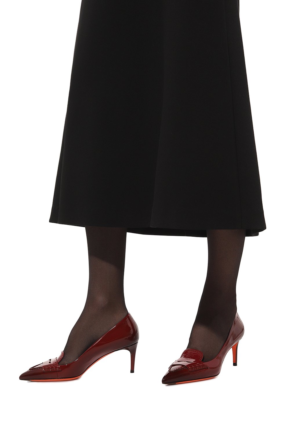 Кожаные туфли SANTONI, арт. WDLG71197HI4NKPN, фото 3