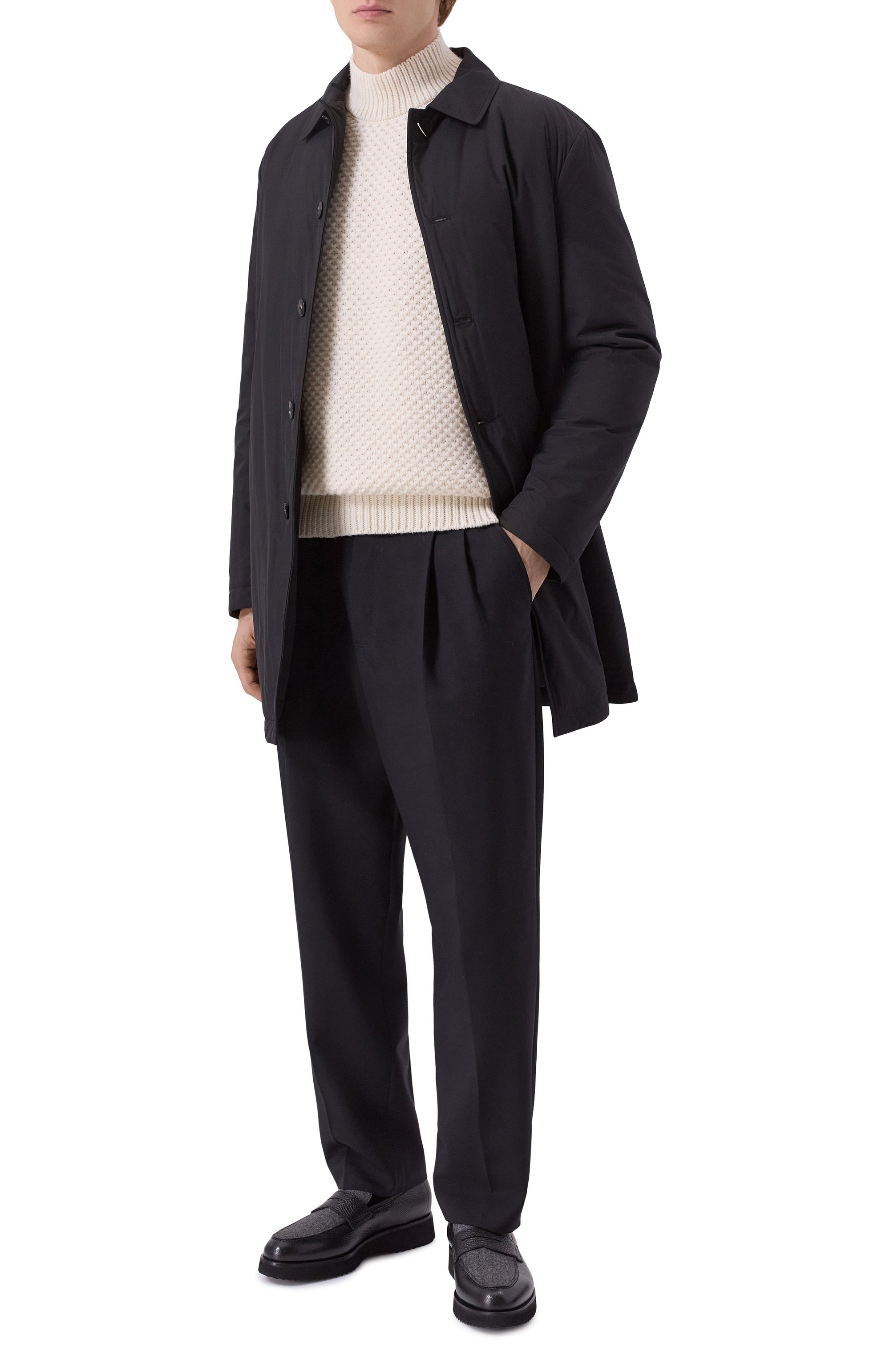 Комбинированные пенни-лоферы DOUCAL'S, арт. DU3465DAK0PT208N, фото 2