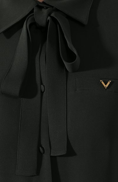 Шелковая блузка VALENTINO, арт. TB3AB16K1MH, фото 5