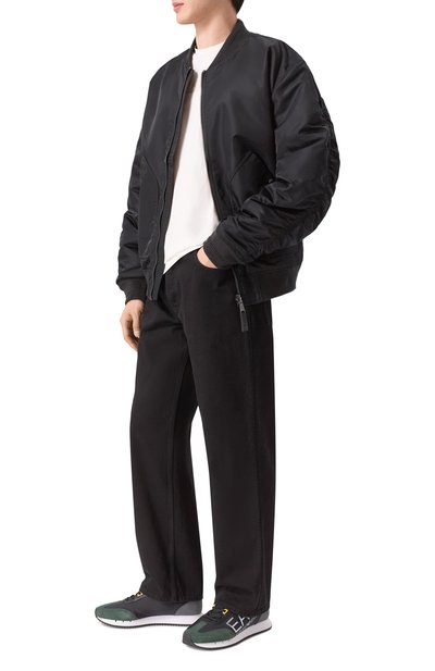 Комбинированные кроссовки EA7, арт. 7X000541/AF18609, фото 2