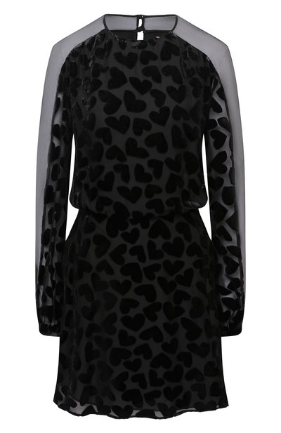 Женское платье из вискозы и шелка SAINT LAURENT, арт. 627116/Y5B11