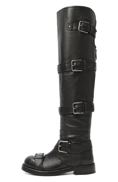 Кожаные ботфорты bernini DOLCE & GABBANA, арт. CU1239/AW352, фото 4