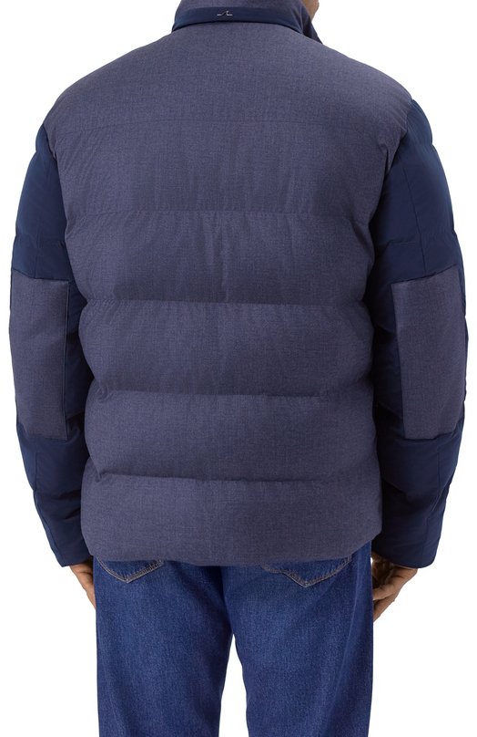 Шерстяной пуховик Paul&Shark 15312712/3XL-6XL Синий  15312712/3XL-6XL Фото 6