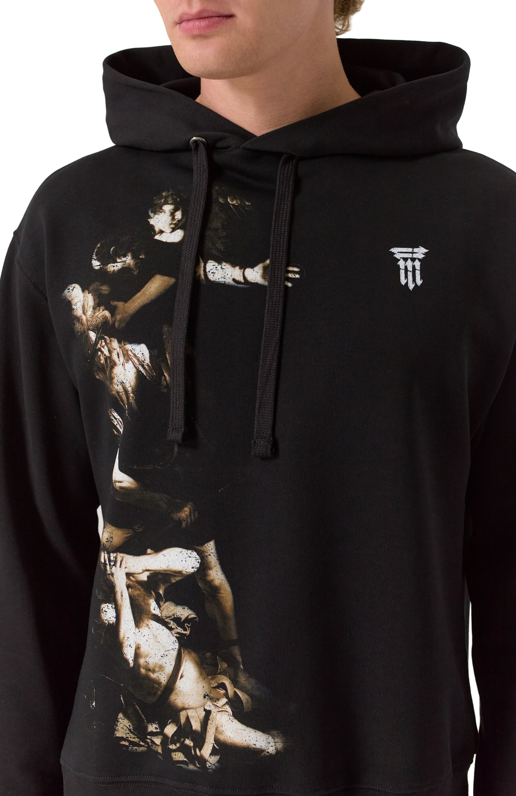 Хлопковое худи DIEGO VENTURINO, арт. DVFLHDVC, фото 5