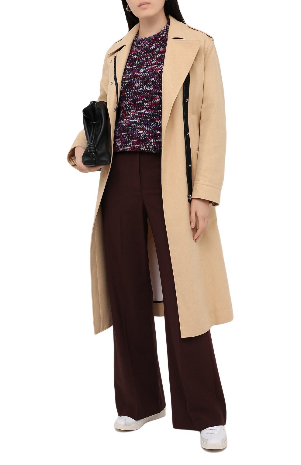 Шерстяной свитер DRIES VAN NOTEN фуксия цвета по цене 49950 руб., арт. 202-11215-1719, фото 2 Шерстяной свитер DRIES VAN NOTEN, арт. 202-11215-1719, фото 2