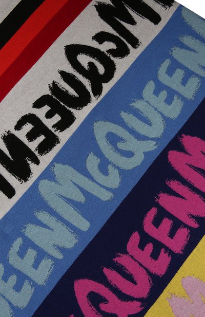 Палантин из шерсти и шелка ALEXANDER MCQUEEN, арт. 683935/3906Q, фото 5