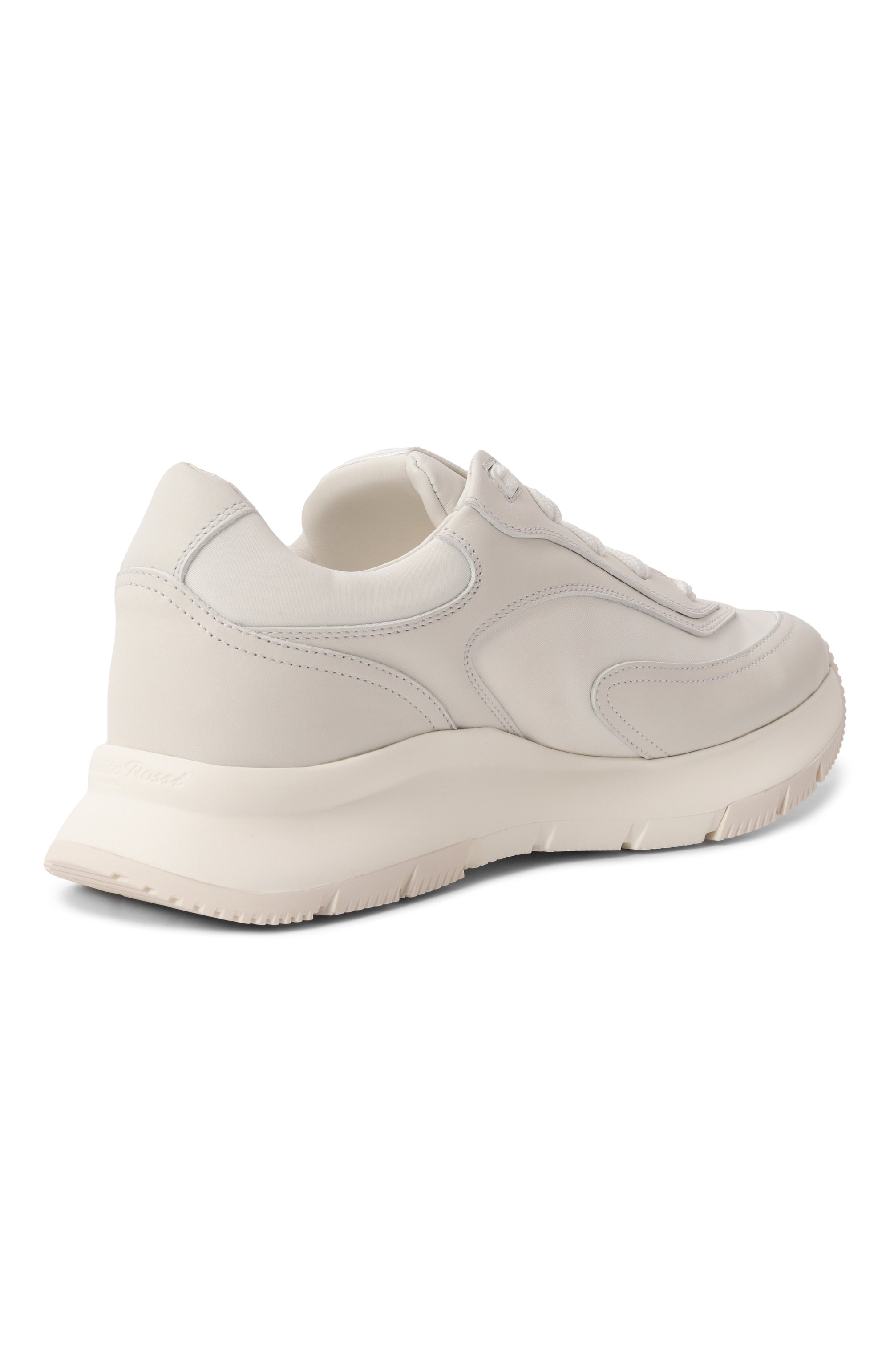 Комбинированные кроссовки 24 GIANVITO ROSSI, арт. S25310.W1WHT.CFSBIBI, фото 5