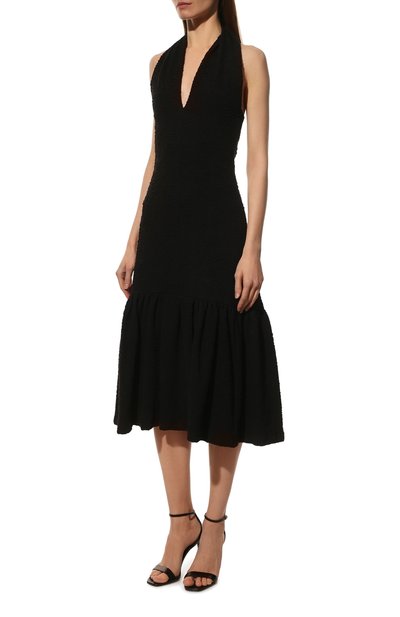 Хлопковое платье MSGM, арт. 3241MDA28 227102, фото 3