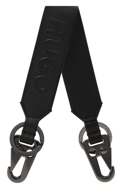 Комплект из футляра для кредитных карт и брелока HUGO черного цвета по цене 11640 руб., арт. 50504042, фото 5 Комплект из футляра для кредитных карт и брелока HUGO, арт. 50504042, фото 5