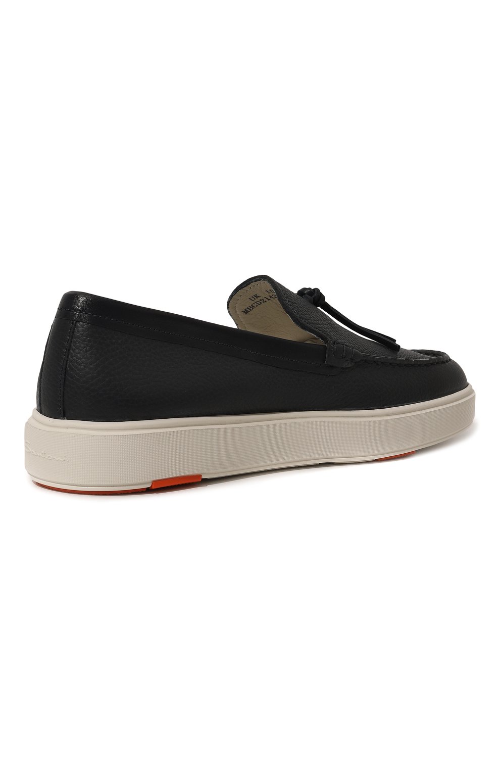 Кожаные слипоны SANTONI, арт. MBCD21439BARCSB4U55, фото 5