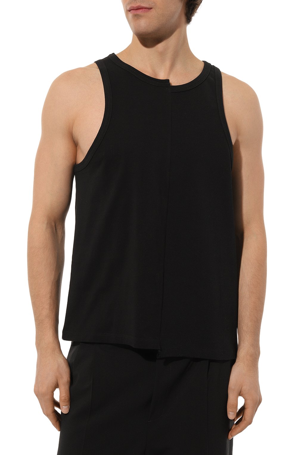 Хлопковая майка MM6, арт. S52NL0061/STJ365, фото 3