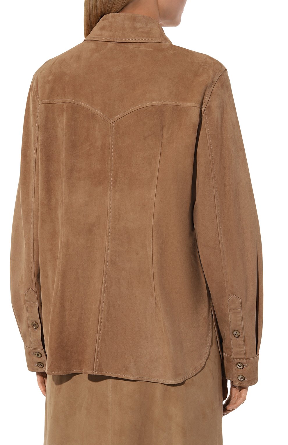 Замшевая рубашка MVST, арт. ZBGM-Y101, фото 4