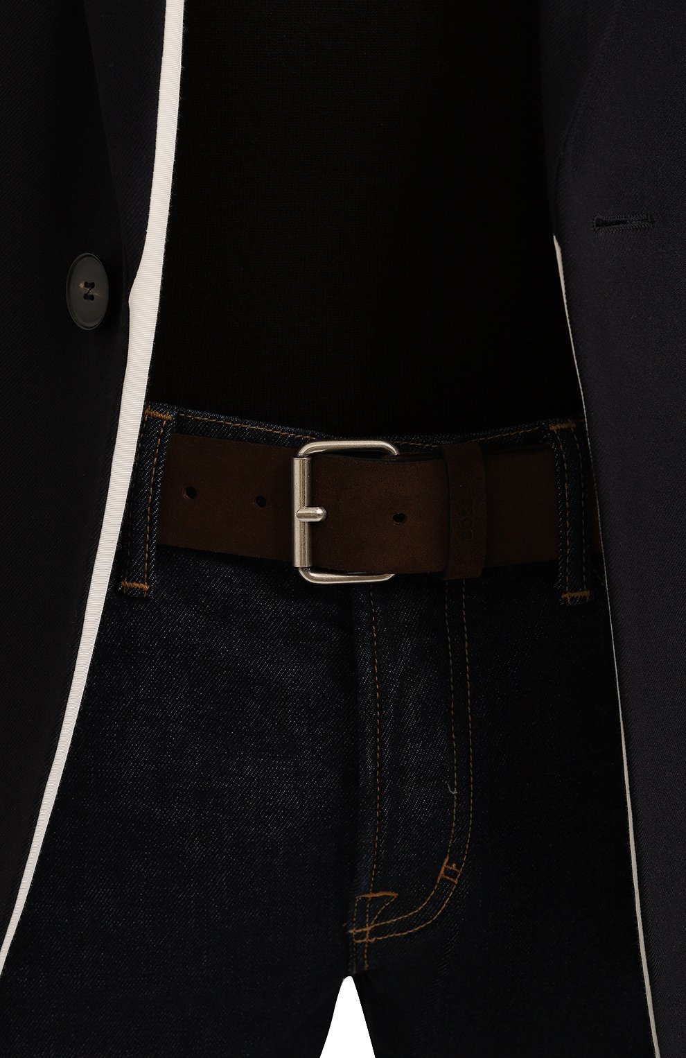 Замшевый ремень BOSS, арт. 50481829, фото 2