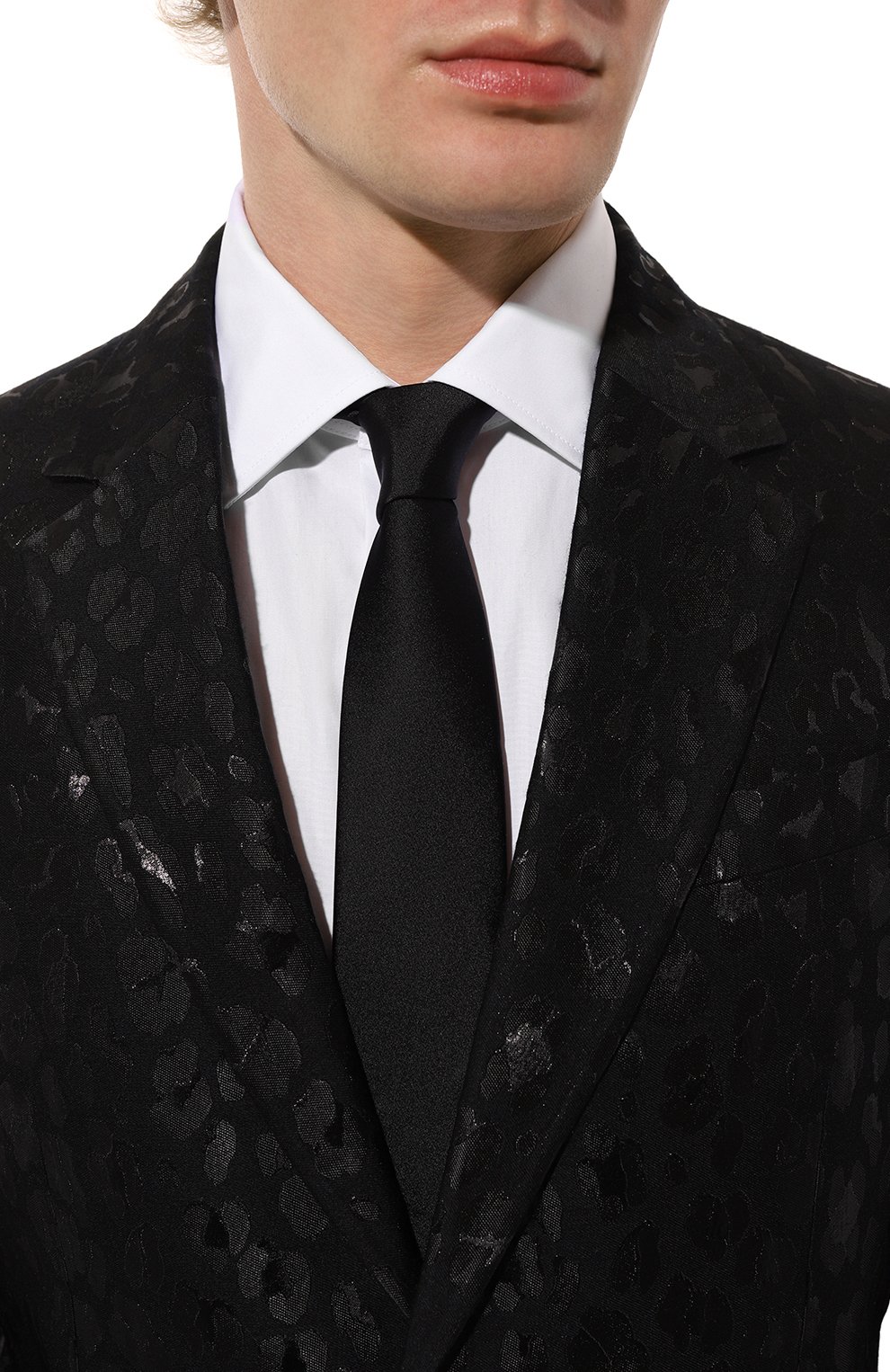 Шелковый галстук DOLCE & GABBANA, арт. GT149E/G3UBG, фото 2