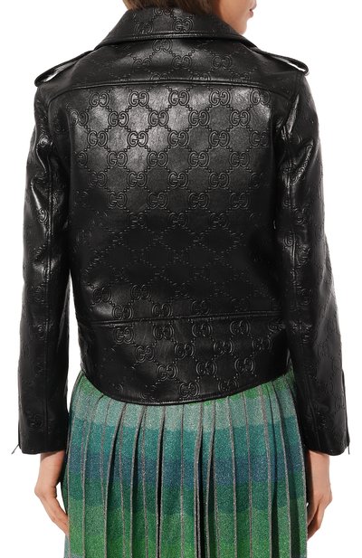 Кожаная куртка GUCCI, арт. 671268 XNAPN, фото 4