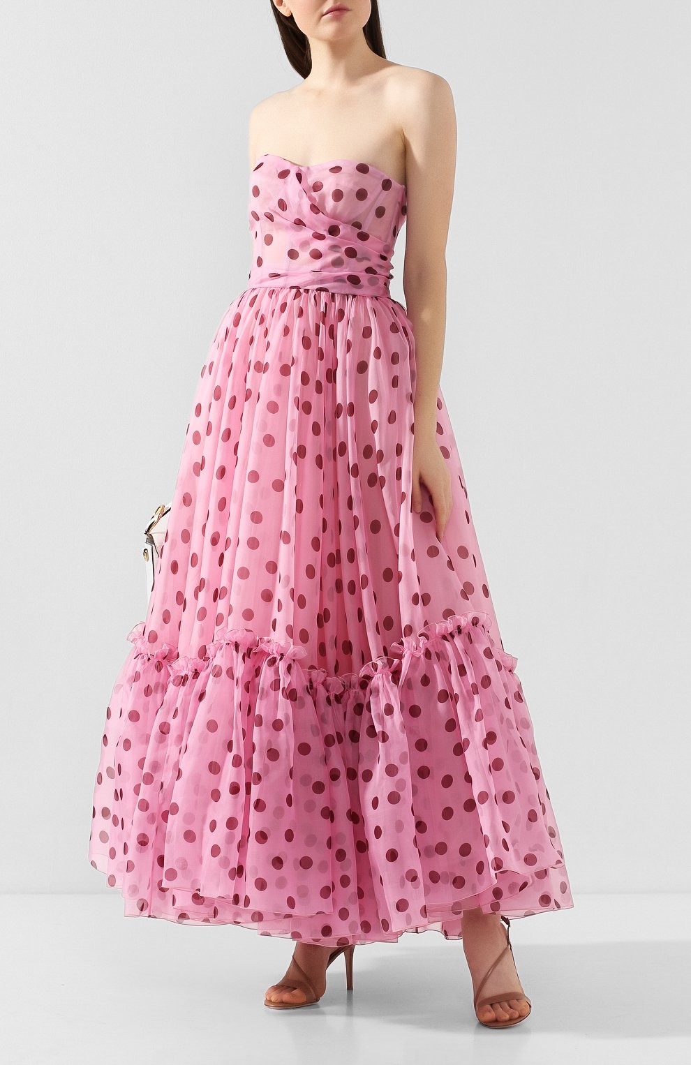 Шелковое платье DOLCE & GABBANA, арт. F6H2HT/HS19Z, фото 2