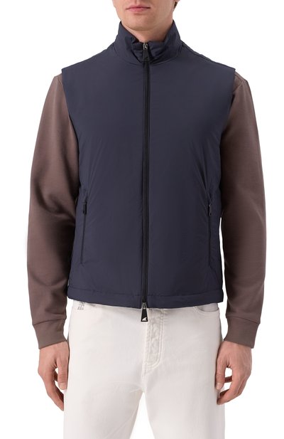 Утепленный жилет PAUL&SHARK темно-синего цвета по цене 89850 руб., арт. 15312585, фото 3 Утепленный жилет PAUL&SHARK, арт. 15312585, фото 3