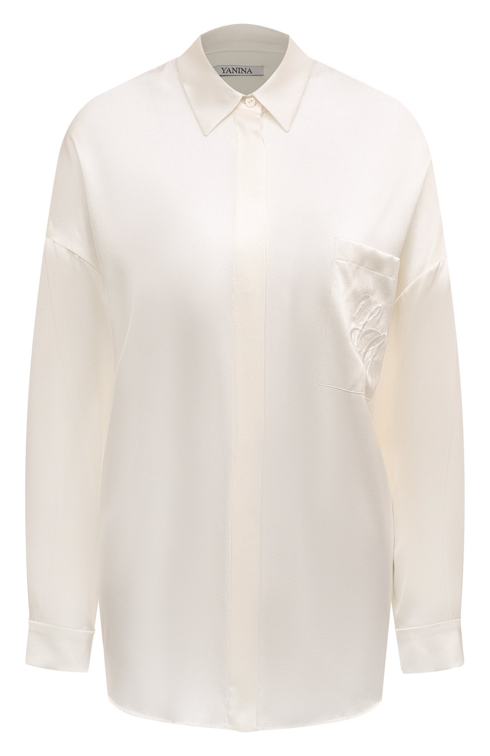 Атласная рубашка YANINA, арт. 0-2475А, фото 1